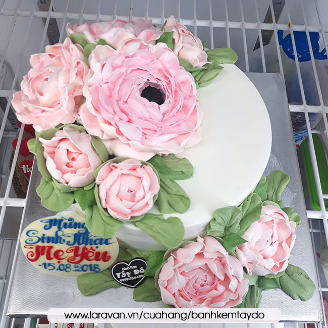 Hơn 35+ Mẫu Bánh Kem Bông Hoa 3D Đẹp Nhất | Laravan.Vn