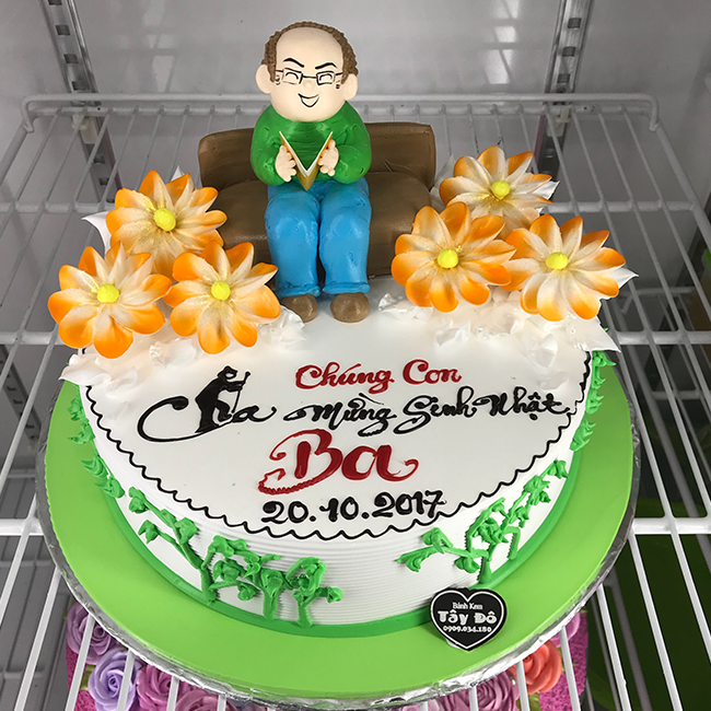 Bánh sinh nhật cho bố đẹp nhất 2022 - Tiny Pretty Cake